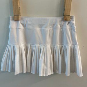 Prince white tennis skirt size large